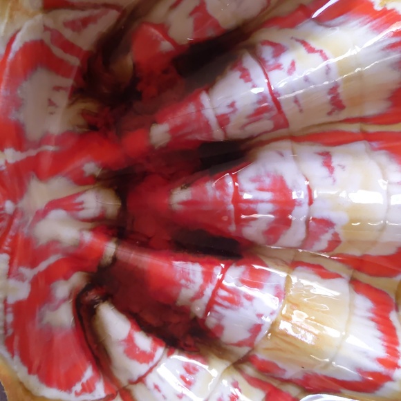 Vintage* TREASURE CRAFT half shell ashtray/ candy dish/trinket dish. - Picture 8 of 10